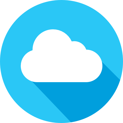 cloud computing Alfredo Hernandez Flat icoon