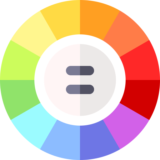 farbkreis Basic Rounded Flat icon