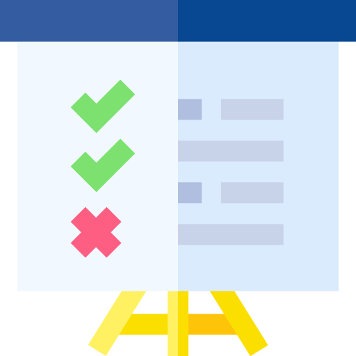 Tasks Basic Straight Flat icon