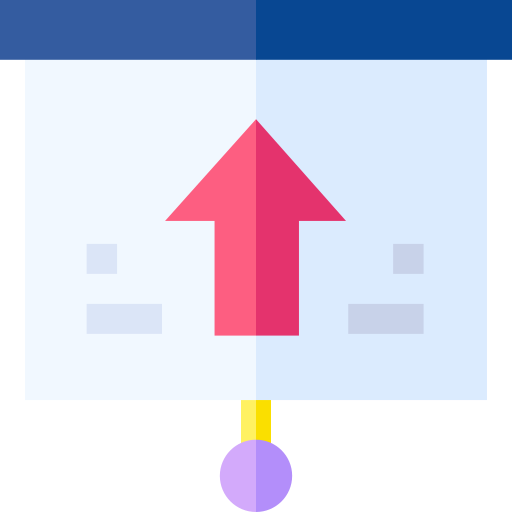 利益 Basic Straight Flat icon