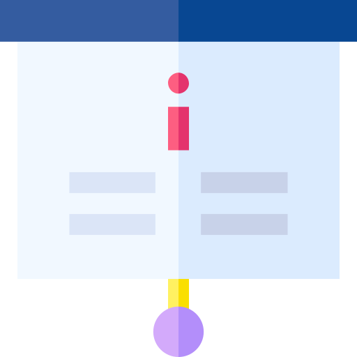 informazione Basic Straight Flat icona