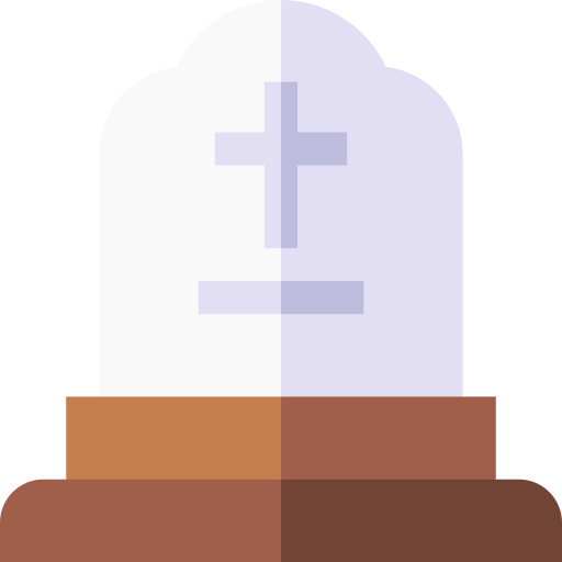 Tombstone Basic Straight Flat icon