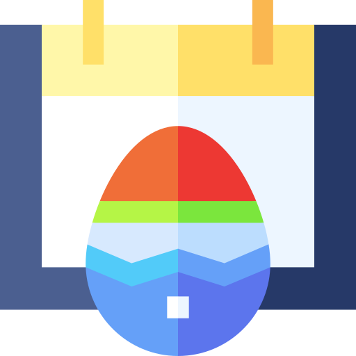 부활절 날 Basic Straight Flat icon