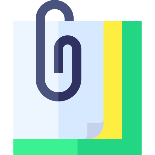 메모 Basic Straight Flat icon