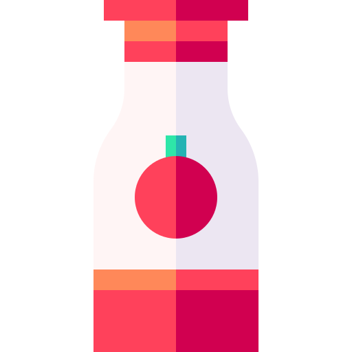 ketchup Basic Straight Flat icon