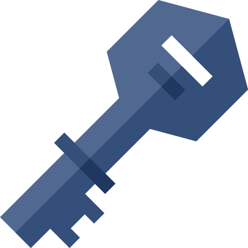Дверной ключ Basic Straight Flat иконка