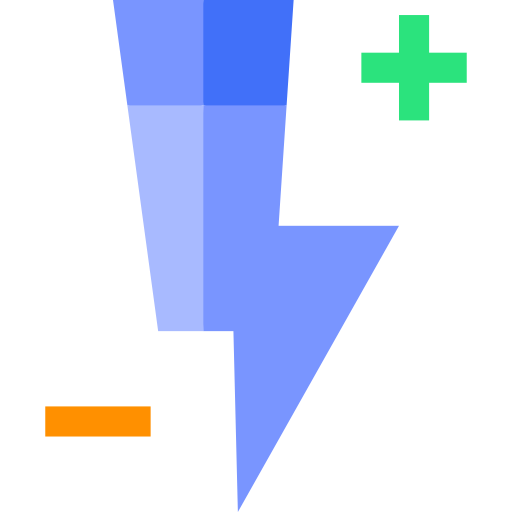 Nuclear fission Basic Straight Flat icon