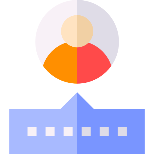 사용자 Basic Straight Flat icon