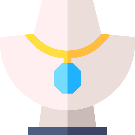 collar Basic Straight Flat icono