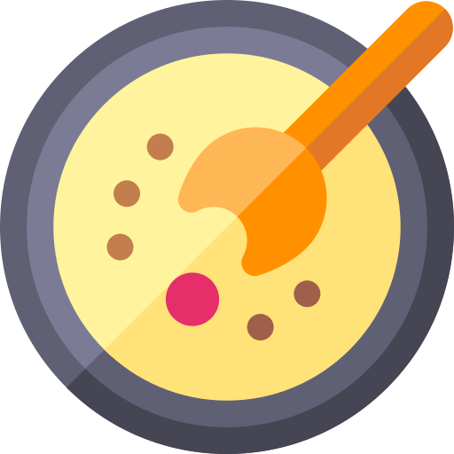 zupa Basic Rounded Flat ikona