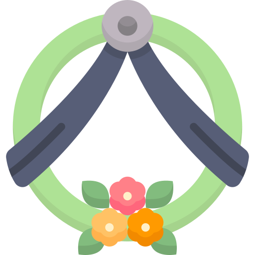 Wreath Special Flat icon