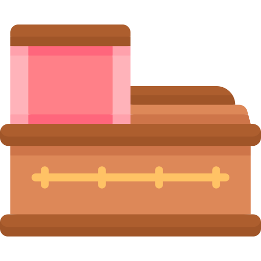 Coffin Special Flat icon