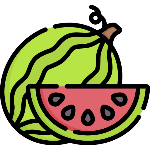 wassermelone Special Lineal color icon