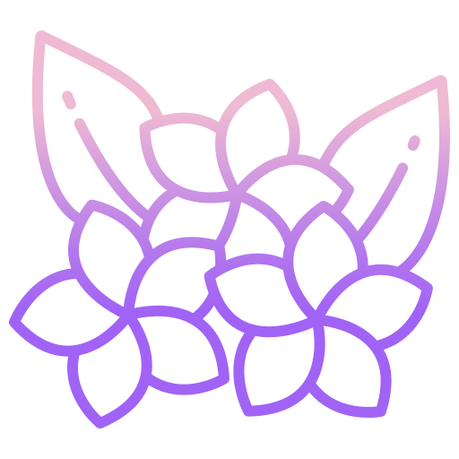 fleur Icongeek26 Outline Gradient Icône