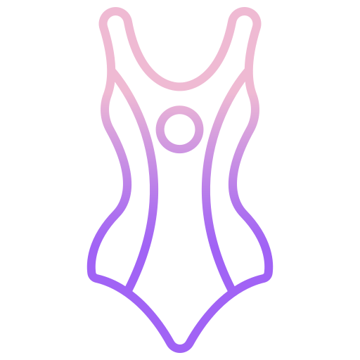 costume da bagno Icongeek26 Outline Gradient icona