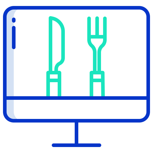 공식 만찬 Icongeek26 Outline Colour icon