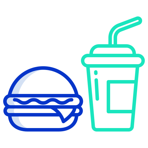 comida Icongeek26 Outline Colour icono