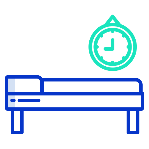 Bed Icongeek26 Outline Colour icon