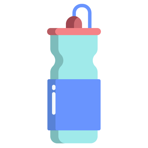 bottiglia d'acqua Icongeek26 Flat icona