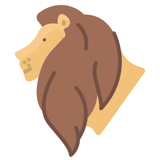 Lion Icongeek26 Flat icon