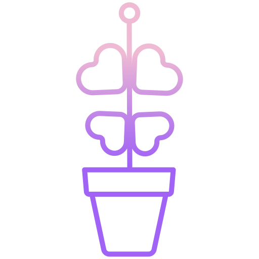 植物 Icongeek26 Outline Gradient icon