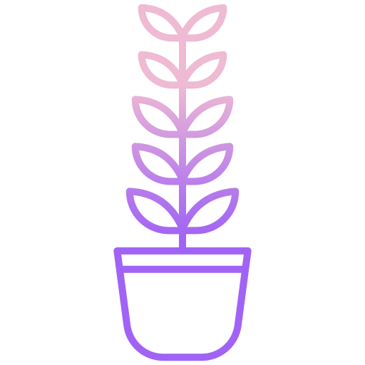 植物 Icongeek26 Outline Gradient icon