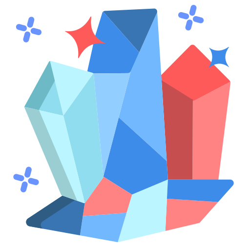 Crystals Icongeek26 Flat icon