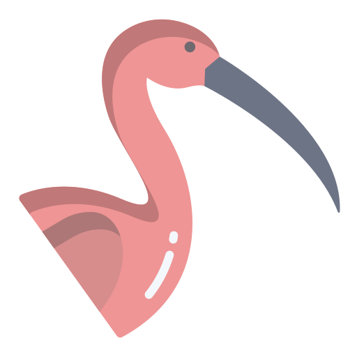 flamingo Icongeek26 Flat Ícone