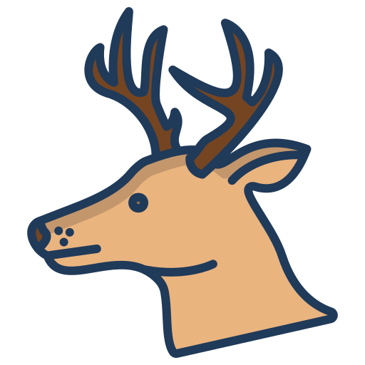 Deer Icongeek26 Linear Colour icon