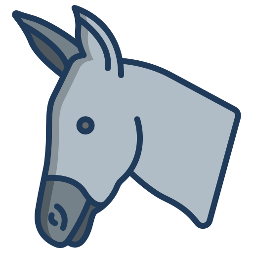 Donkey Icongeek26 Linear Colour icon