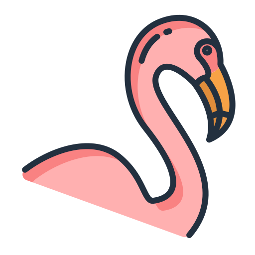flamingo Icongeek26 Linear Colour icoon