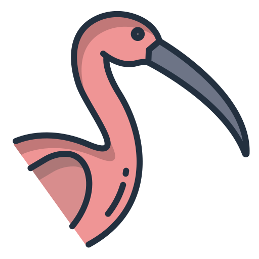 flamingo Icongeek26 Linear Colour Ícone