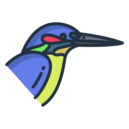 Kingfisher Icongeek26 Linear Colour icon