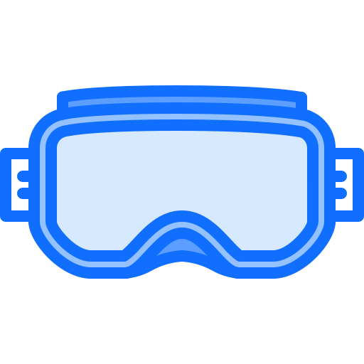 gafas Coloring Blue icono