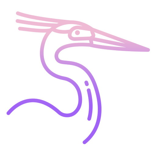 Heron Icongeek26 Outline Gradient icon