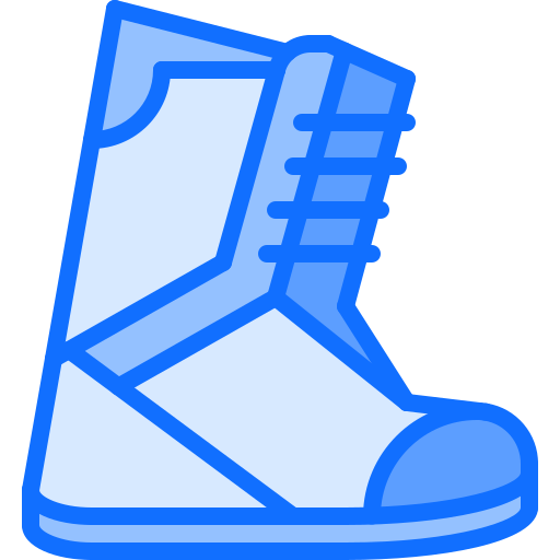 Boot Coloring Blue icon