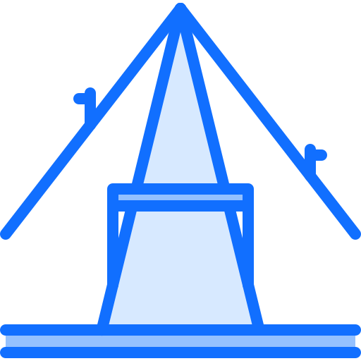 겨울 스포츠 Coloring Blue icon