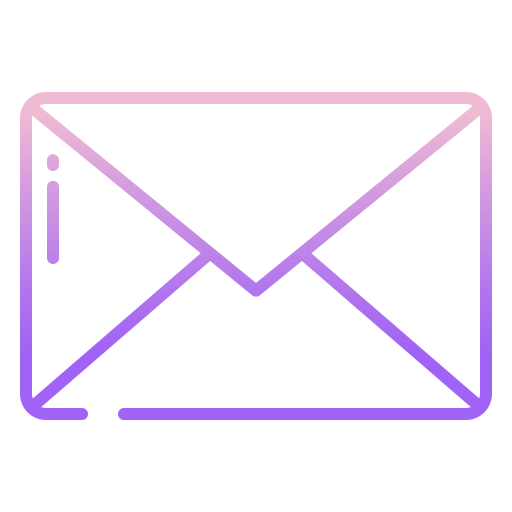 e-mail Icongeek26 Outline Gradient Icône