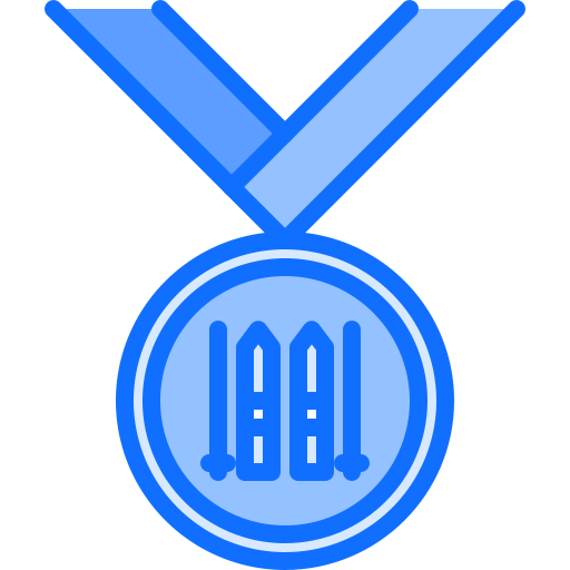 메달 Coloring Blue icon