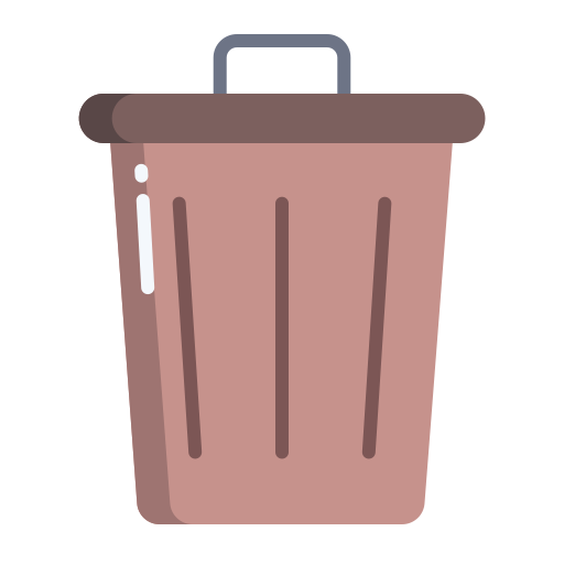 Trash Icongeek26 Flat icon