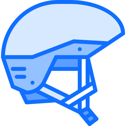 Helmet Coloring Blue icon
