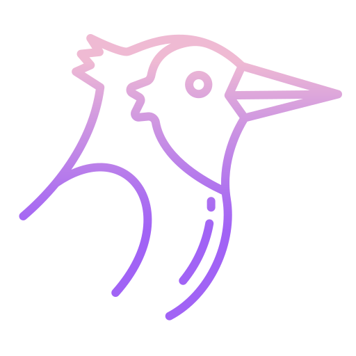 oiseau Icongeek26 Outline Gradient Icône