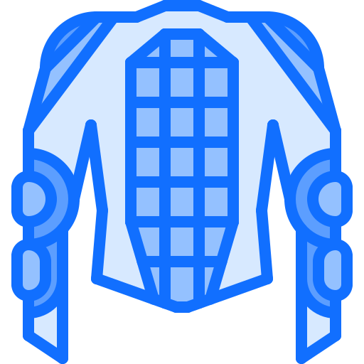 防護服 Coloring Blue icon