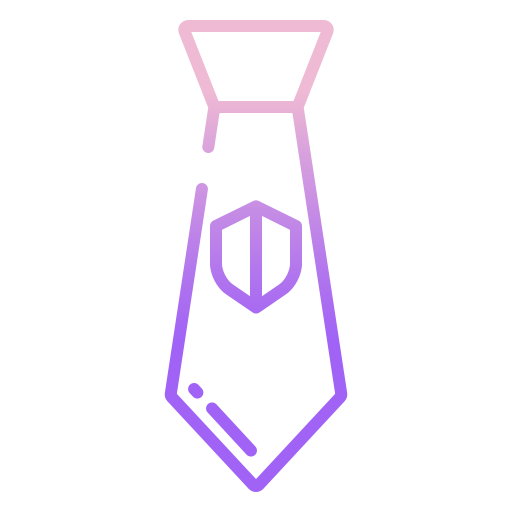 corbata Icongeek26 Outline Gradient icono