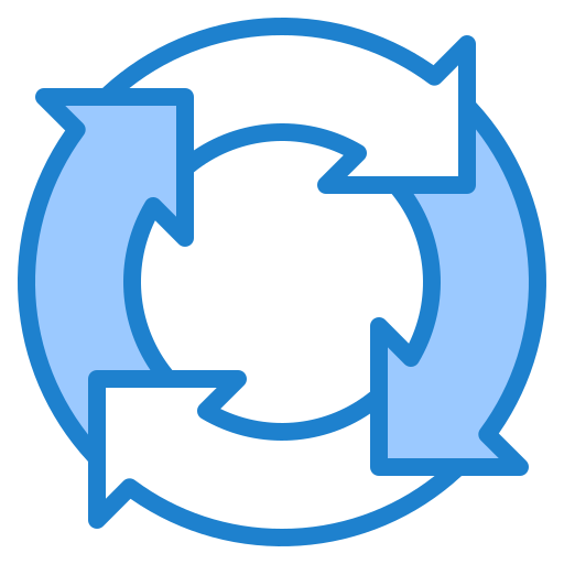 Диаграмма srip Blue иконка