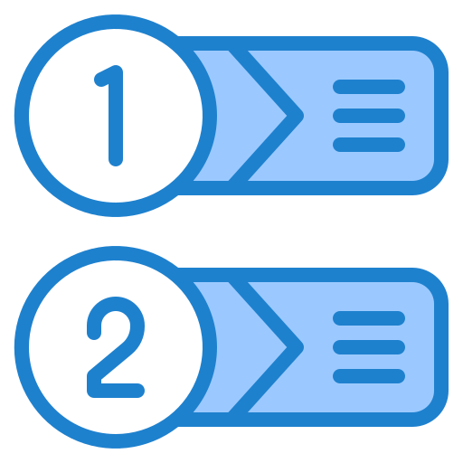 diagram srip Blue ikona