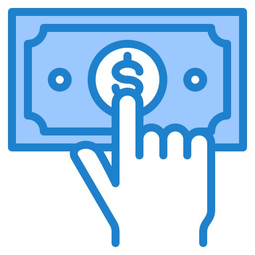 Деньги srip Blue иконка