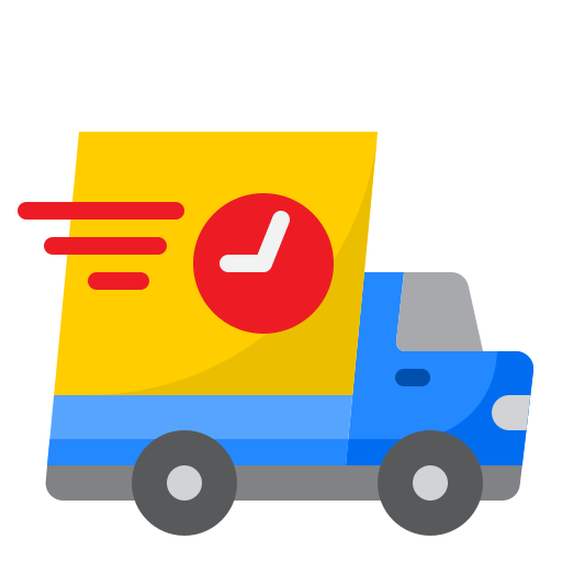 Fast delivery srip Flat icon