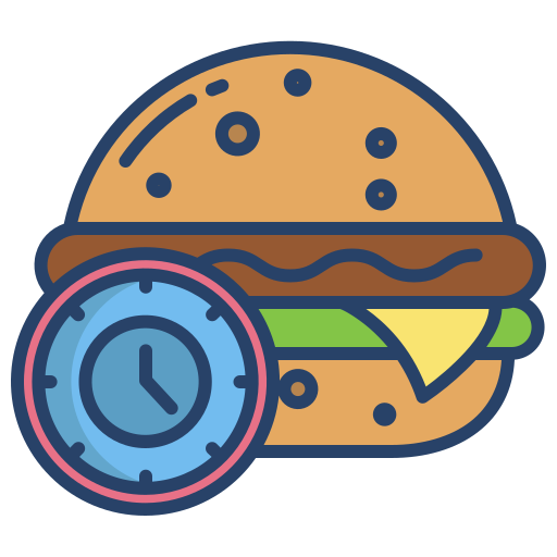 Burger Icongeek26 Linear Colour icon
