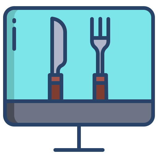 Dinner Icongeek26 Linear Colour icon